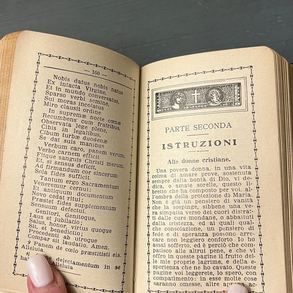 Vintage La Sposa Cristiana(The Christian Bride)by Contessa Laura di Barezia 1937